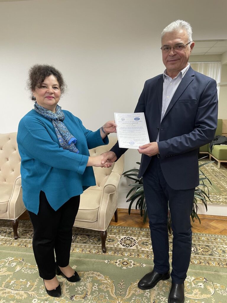 Acreditarea Organismului de Certificare pentru domeniul de certificare extins a produselor alimentare