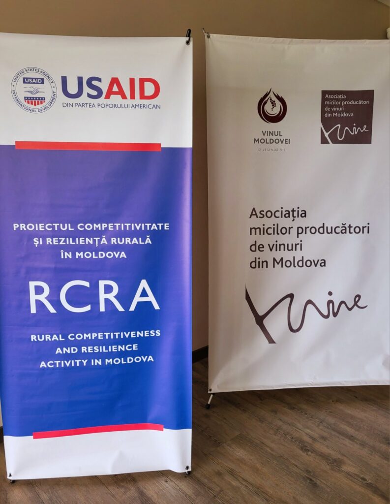 Participare la instruirea micilor producători vitivinicoli