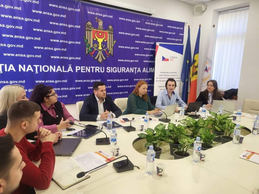 A doua vizită a misiunii de experți în cadrul proiectului ”Îmbunătățirea capacității de control și testare în domeniul fitosanitar în Republica Moldova”